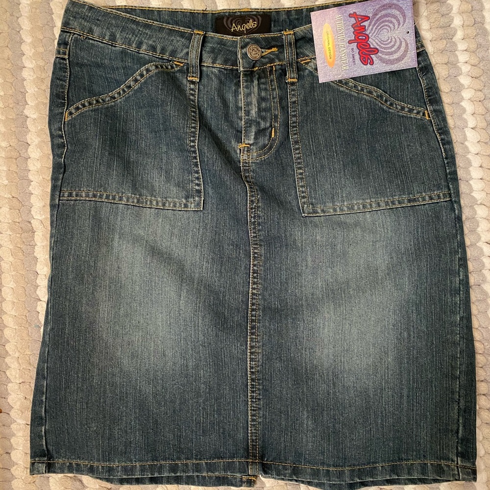 Angels Jean Skirt